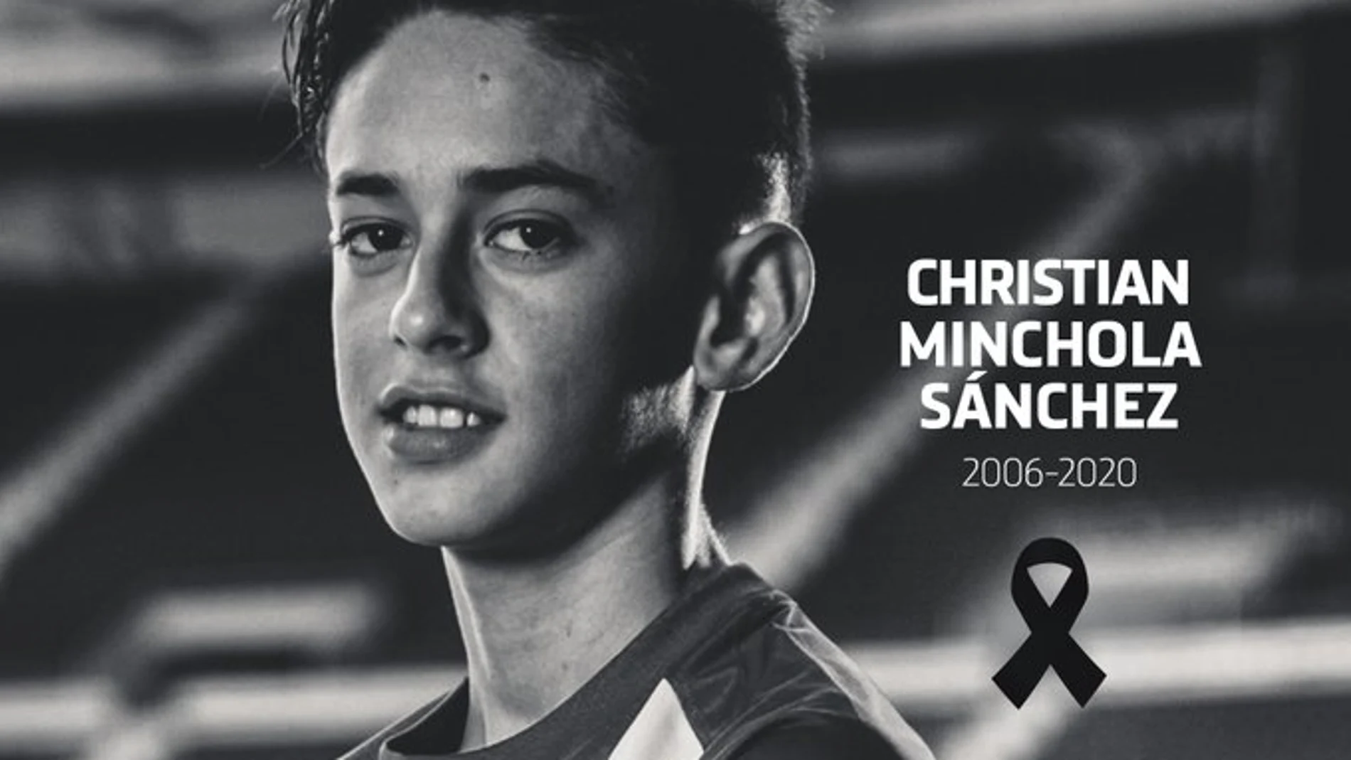 Muere Christian Minchola, canterano del Atlético de Madrid Muere Christian Minchola, canterano del Atlético de Madrid