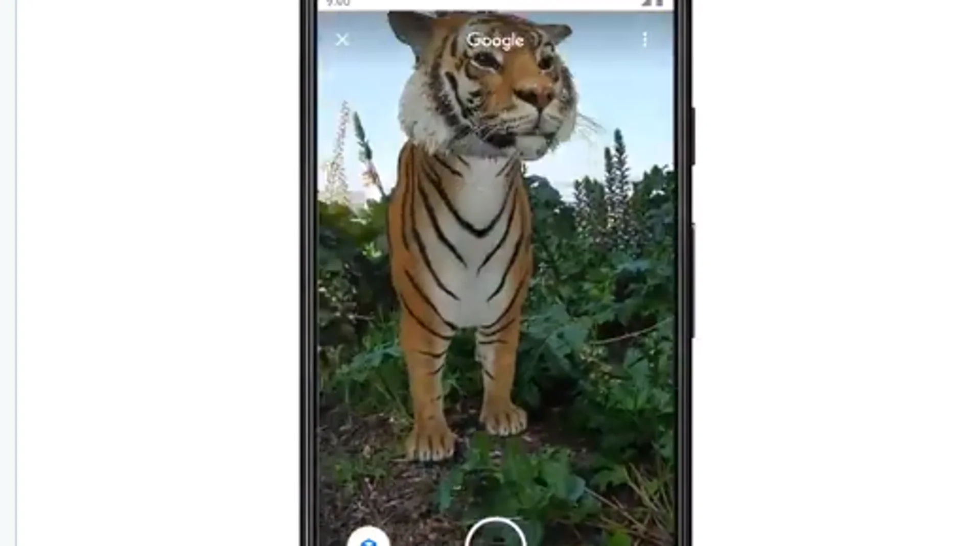 Realidad aumentada de Google Realidad aumentada de Google