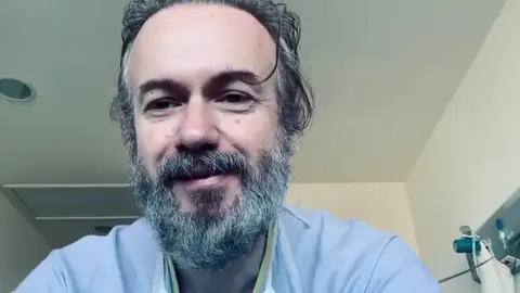 El actor Tristán Ulloa, uno de los curados de coronavirus El actor Tristán Ulloa, uno de los curados de coronavirus