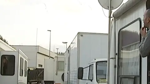 Un circo italiano, confinado en España Un circo italiano, confinado en España