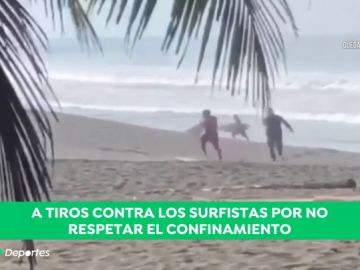 La Policía de Costa Rica persigue a tiros a los surfistas que se saltan el confinamiento por el coronavirus