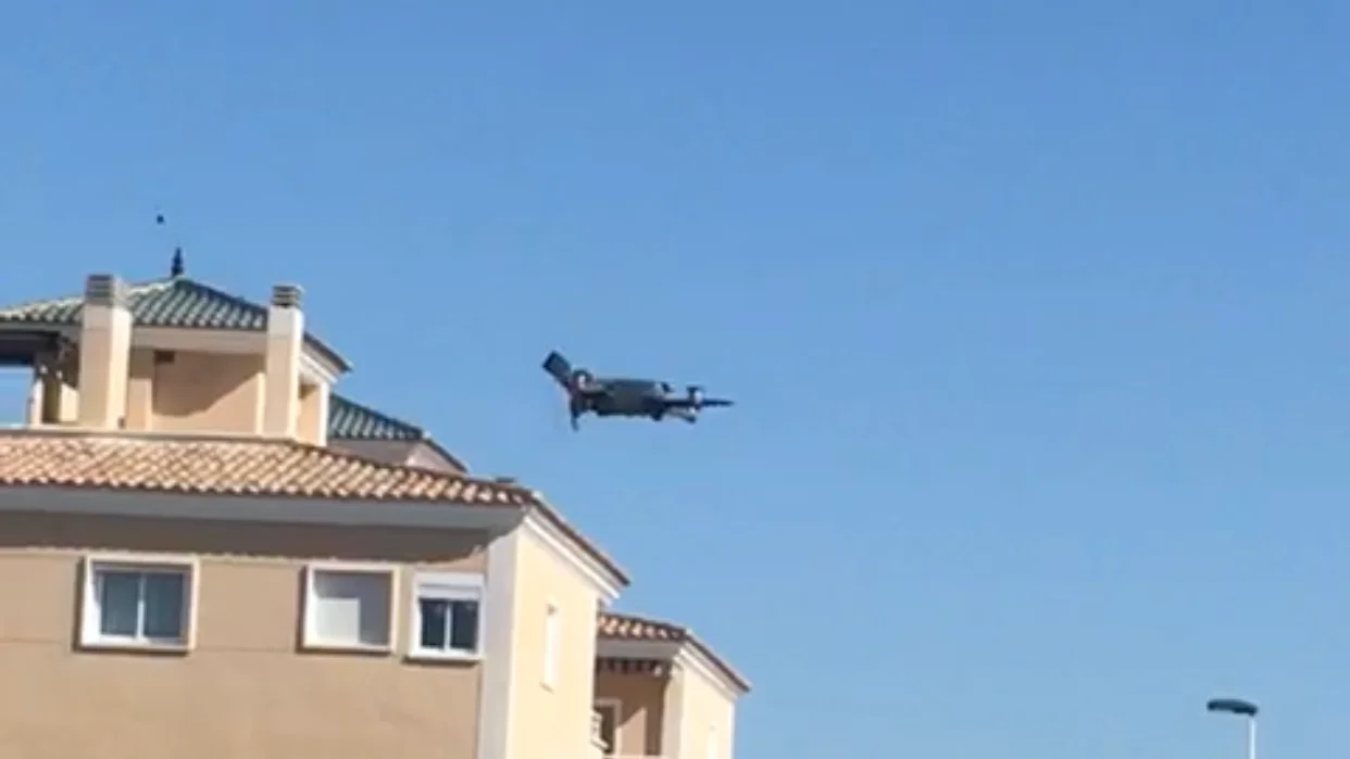 El dron de la Polic&iacute;a Local de Elche se encuentra trabajando desde este pasado fin de semana.