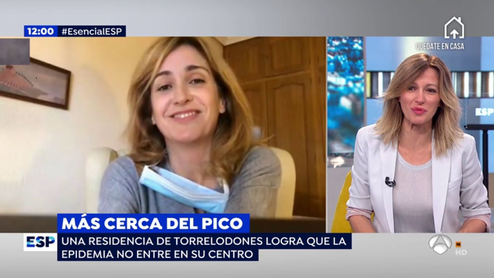 Residencia sin coronavirus.