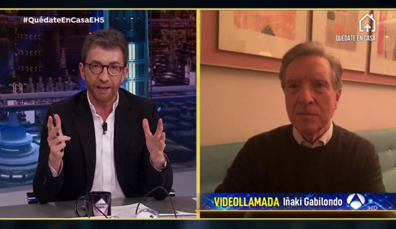 Iñaki Gabilondo valora en 'El Hormiguero 3.0' cómo está crisis nos va a cambiar la forma de ver el mundo Iñaki Gabilondo valora en 'El Hormiguero 3.0' cómo está crisis nos va a cambiar la forma de ver el mundo