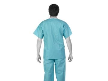 Los uniformes de médico donados