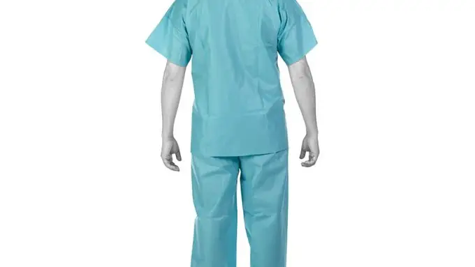 Los uniformes de m&eacute;dico donados