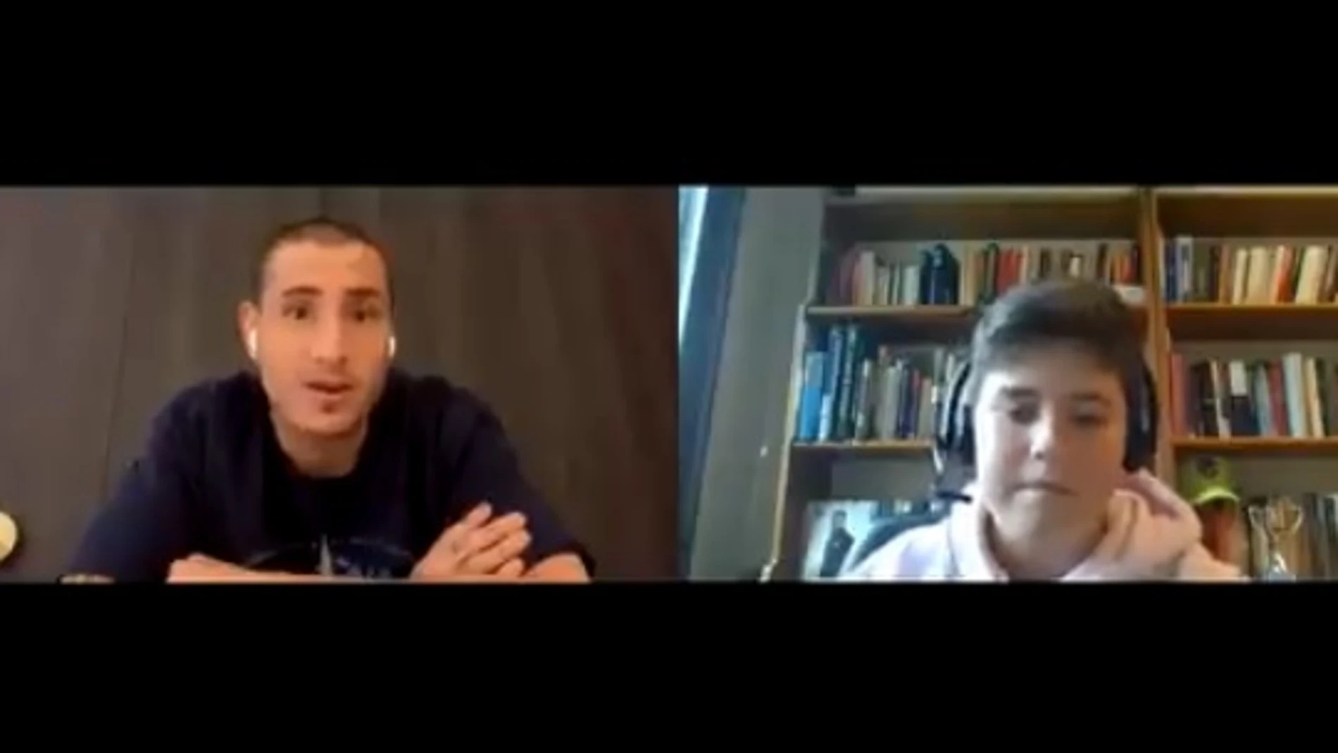 Giménez sorprende a un aficionado del Atlético. Giménez sorprende a un aficionado del Atlético.