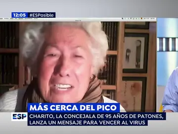Charito, concejala de patones. Charito, concejala de patones.