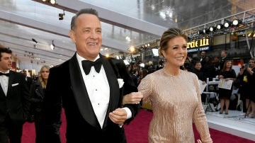 Tom Hanks y su mujer Rita Wilson