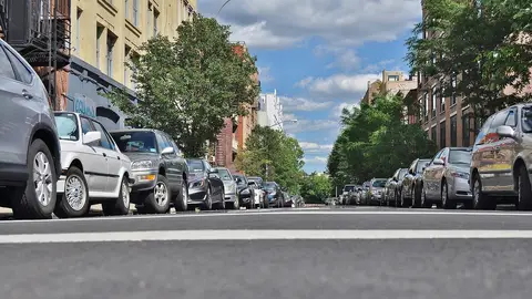 Coches aparcados Coches aparcados