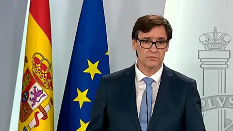El ministro de Sanidad, Salvador Illa El ministro de Sanidad, Salvador Illa