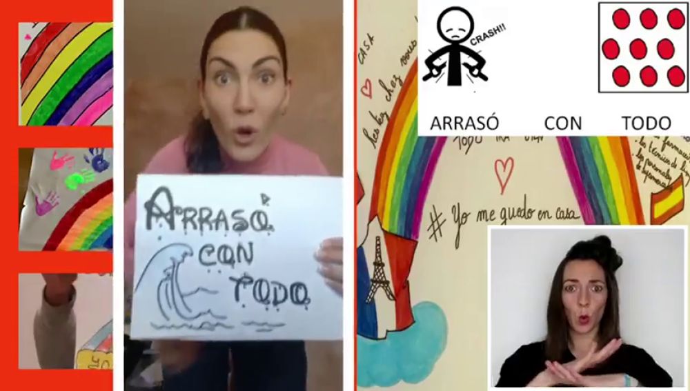 El esperanzador mensaje que profesores españoles mandan a sus alumnos al ritmo de 'Vivir' de Rozalén y Estopa