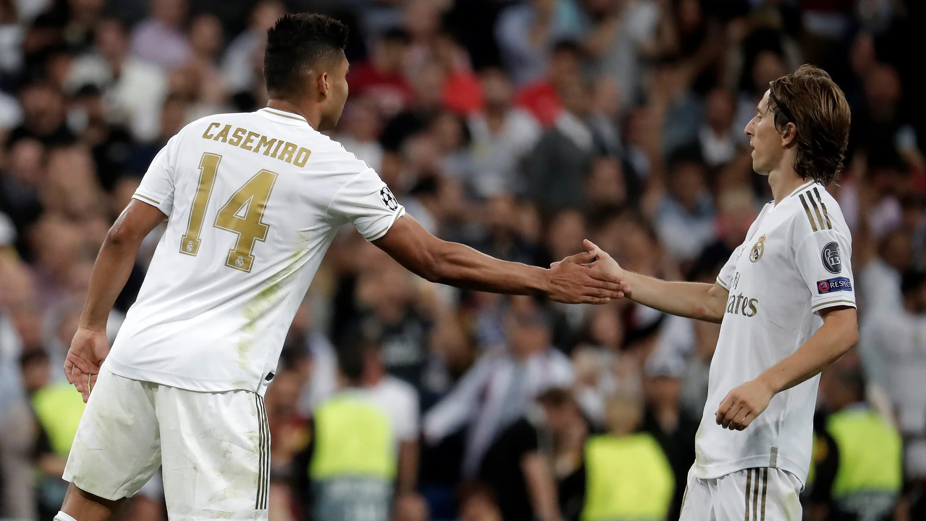 Casemiro y Modric Casemiro y Modric