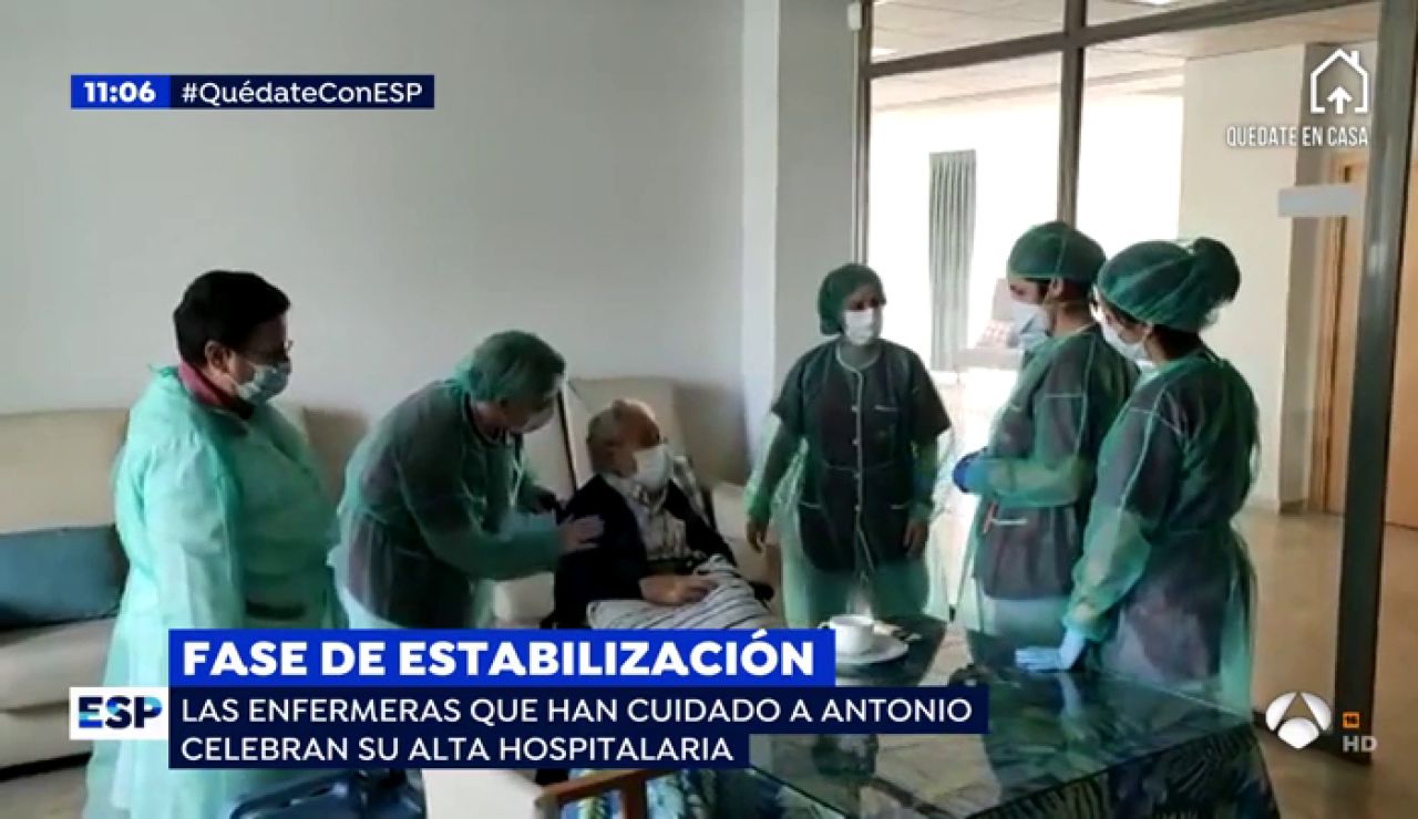 Supera la enfermedad con 98 años Supera la enfermedad con 98 años