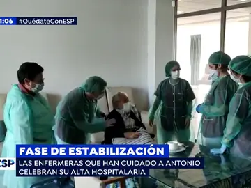 Supera la enfermedad con 98 años Supera la enfermedad con 98 años