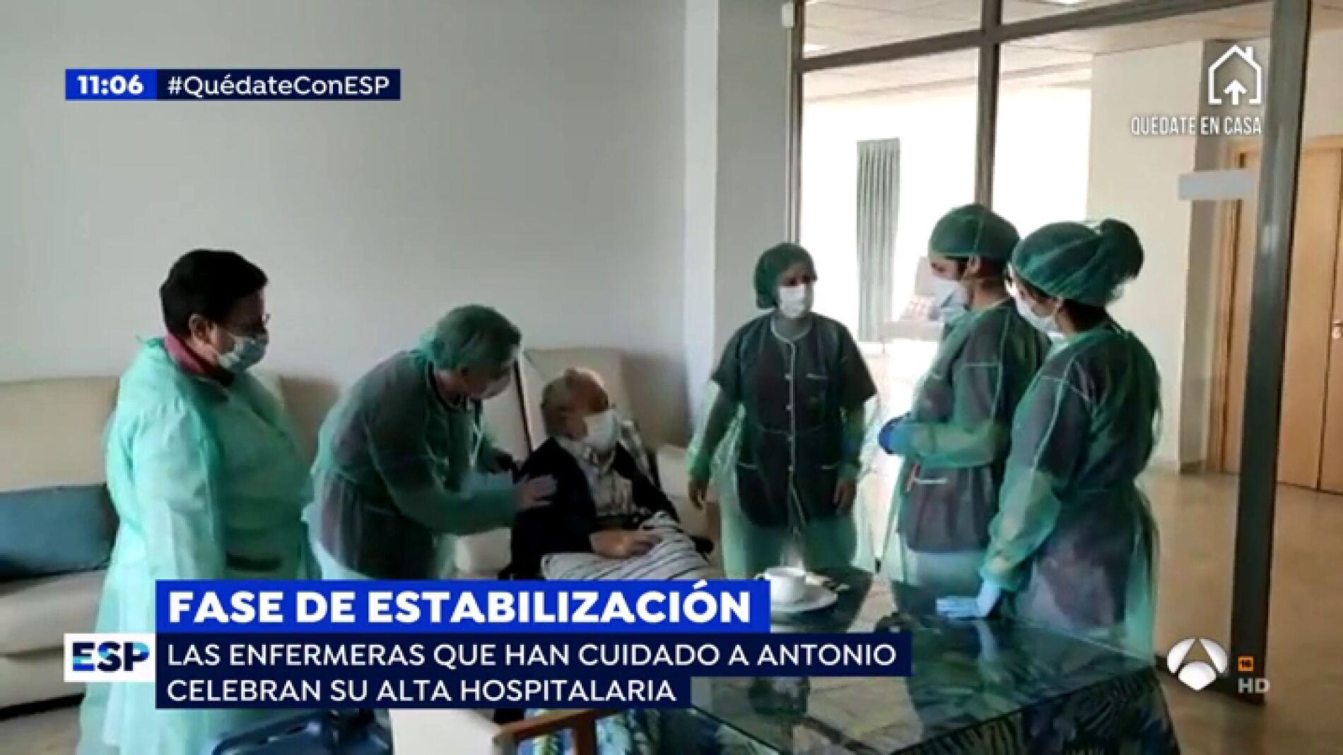 Supera la enfermedad con 98 a&ntilde;os