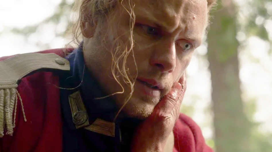 Sam Heughan como Jamie Fraser en 'Outlander' Sam Heughan como Jamie Fraser en 'Outlander'
