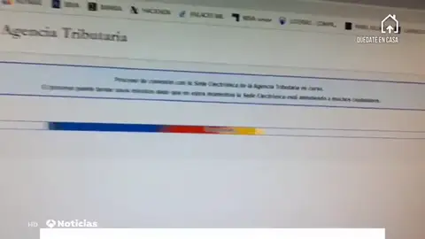 La página web de Hacienda se colapsa en el arranque de la campaña de la renta marcada por el coronavirus La página web de Hacienda se colapsa en el arranque de la campaña de la renta marcada por el coronavirus