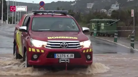 Además del coronavirus preocupan también las graves inundaciones en zonas de Castellón y Málaga Además del coronavirus preocupan también las graves inundaciones en zonas de Castellón y Málaga