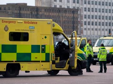 Una ambulancia en Londres