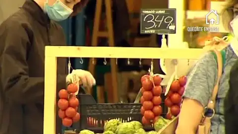 Una frutería de Cataluña Una frutería de Cataluña