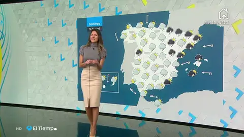 Llega un domingo sin cambios en las temperaturas con posibilidad de tormentas por la tarde Llega un domingo sin cambios en las temperaturas con posibilidad de tormentas por la tarde