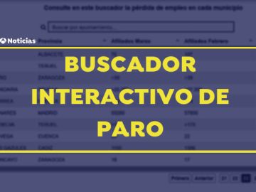 Buscador interactivo de paro por coronavirus