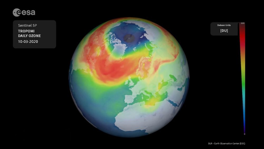 La capa de ozono tiene el agujero más grande de su historia en el Ártico