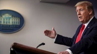 Donald Trump ante los medios