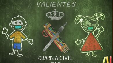 'Nuestros pequeños valientes', el divertido juego de la Guardia Civil para los niños durante el coronavirus