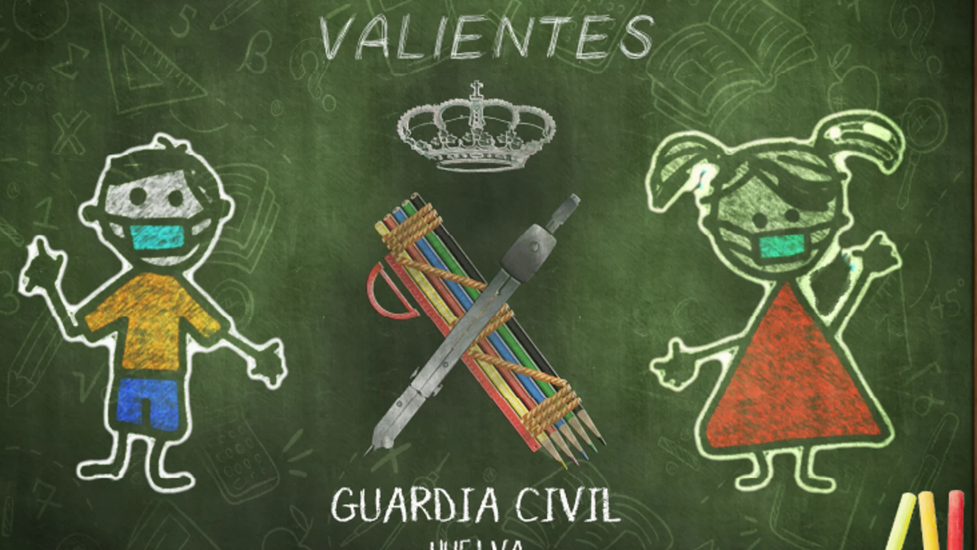 'Nuestros pequeños valientes', el divertido juego de la Guardia Civil para los niños durante el coronavirus 'Nuestros pequeños valientes', el divertido juego de la Guardia Civil para los niños durante el coronavirus