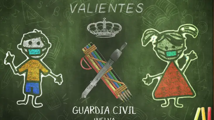'Nuestros peque&ntilde;os valientes', el divertido juego de la Guardia Civil para los ni&ntilde;os durante el coronavirus