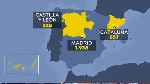 ¿Qué comunidades autónomas serán las primeras en iniciar el desconfinamiento en España? ¿Qué comunidades autónomas serán las primeras en iniciar el desconfinamiento en España?