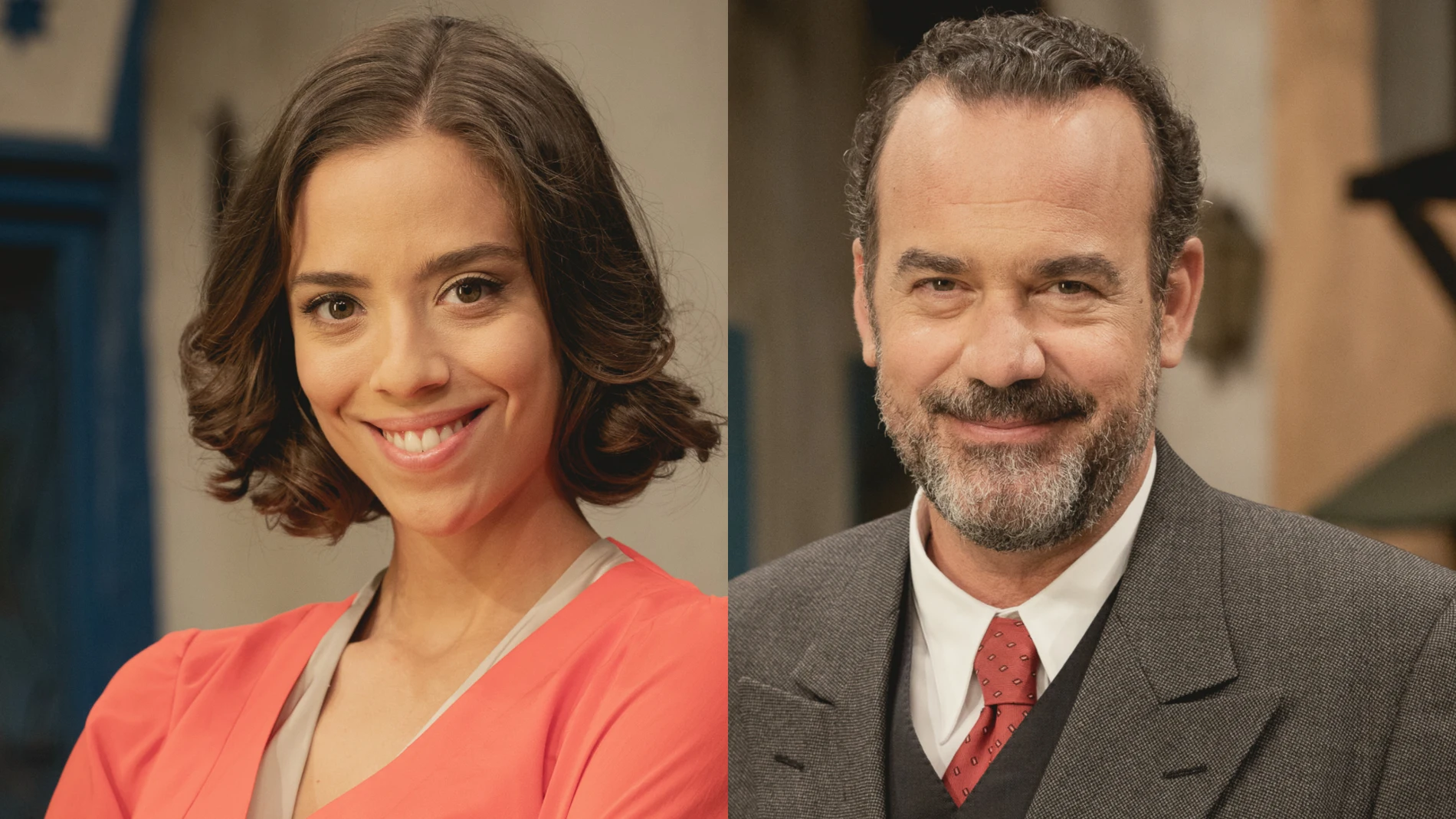 Laura Minguell y Manuel Regueiro, Marta y Don Ignacio en 'El secreto de Puente Viejo'