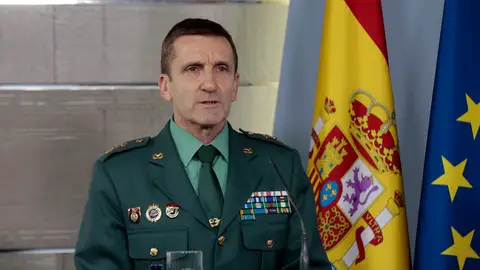 El jefe del Estado Mayor de la Guardia Civil, el general José Manuel Santiago El jefe del Estado Mayor de la Guardia Civil, el general José Manuel Santiago
