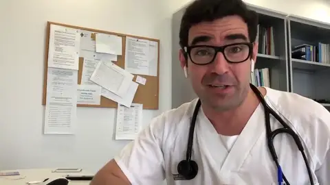 Iván Moreno, médico en el hospital de Valencia: "En otoño, esta película va a ser completamente diferente" Iván Moreno, médico en el hospital de Valencia: "En otoño, esta película va a ser completamente diferente"