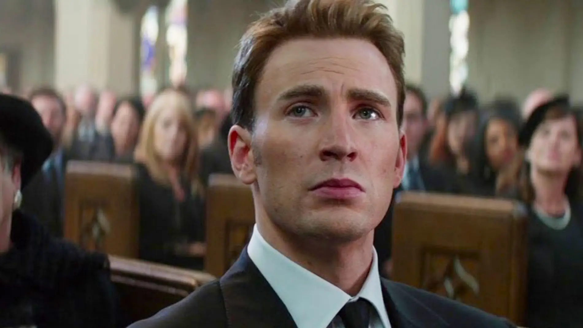 Chris Evans como Capitán América en Marvel