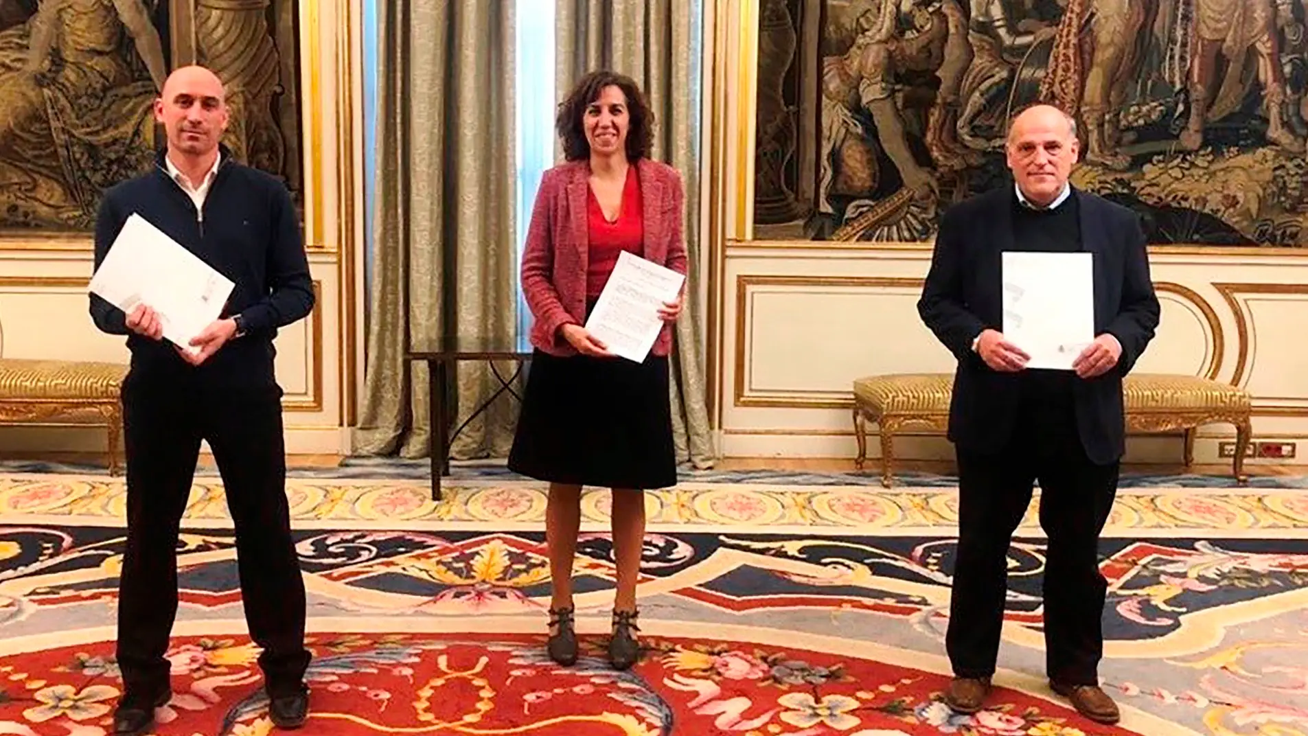 Rubiales, Irene Lozano y Tebas Rubiales, Irene Lozano y Tebas