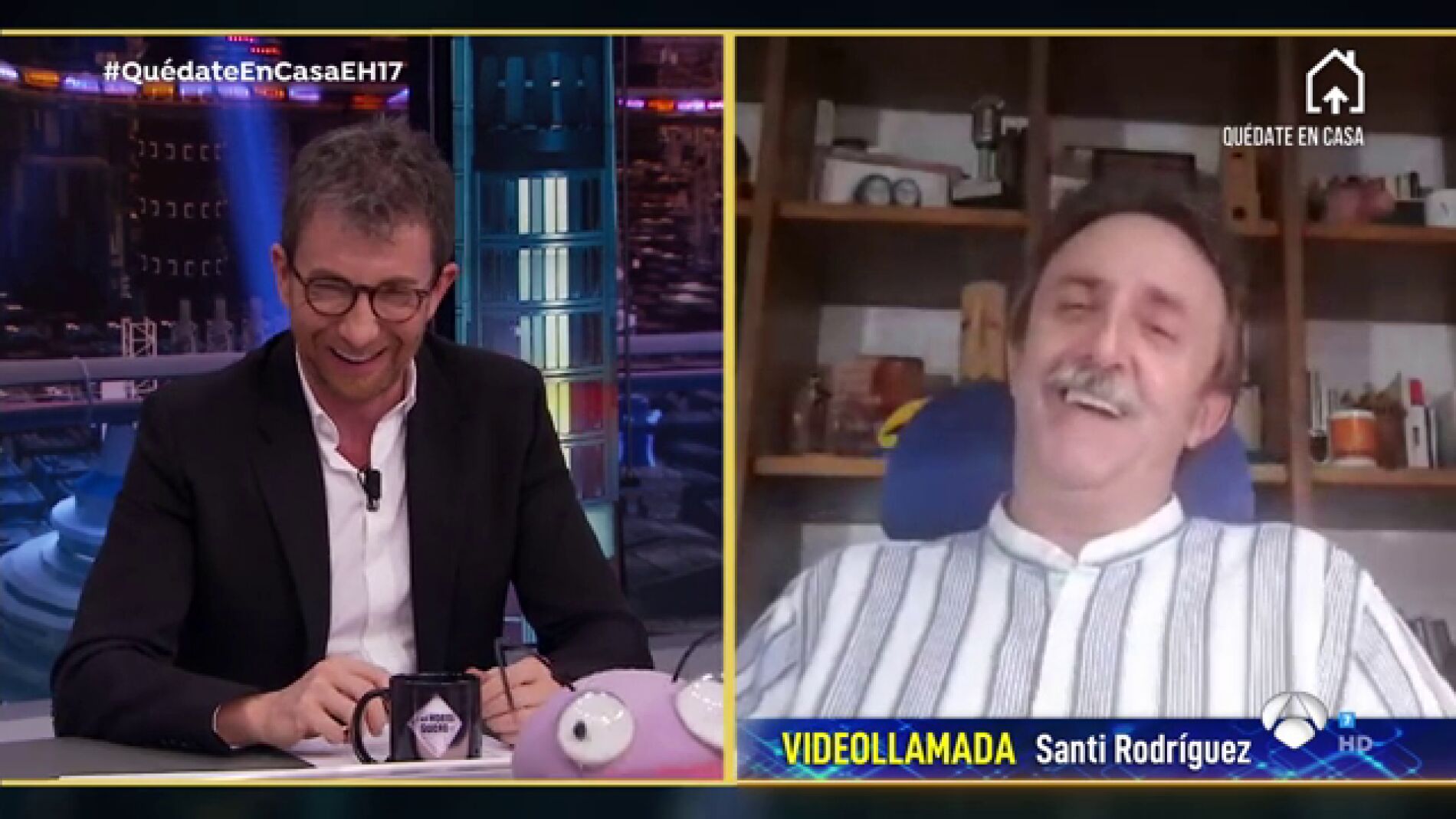 La hilarante teoría del origen del coronavirus segun Santi Rodríguez