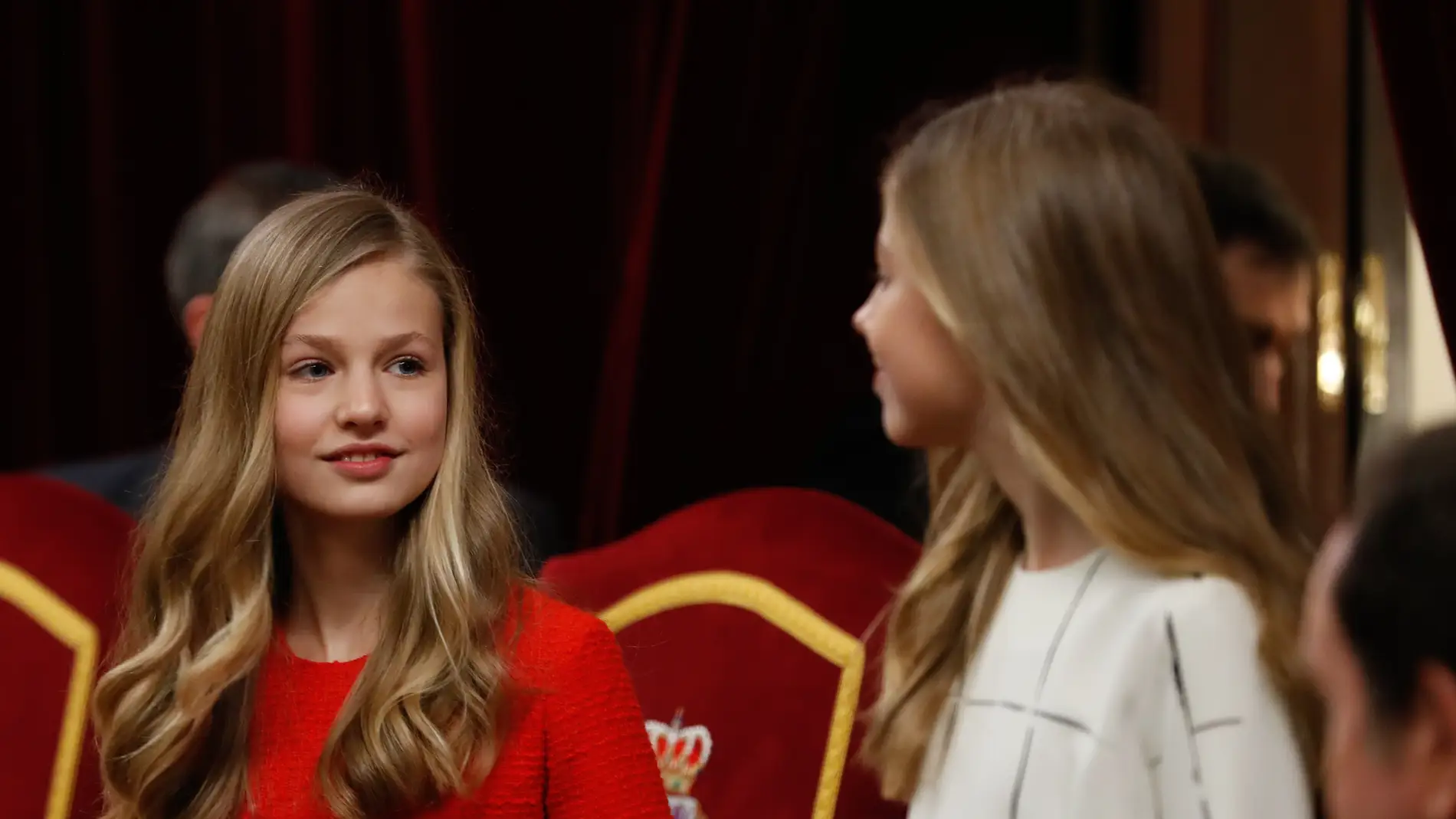 La princesa Leonor y su hermana la infanta Sofía