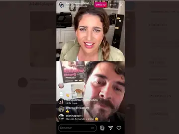 Lucía Jiménez y José Manuel Seda, secretos de 'Amar' y una invitada sorpresa en su directo Lucía Jiménez y José Manuel Seda, secretos de 'Amar' y una invitada sorpresa en su directo