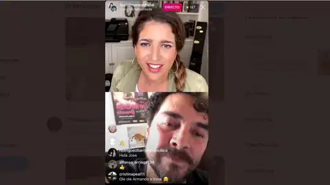 Lucía Jiménez y José Manuel Seda, secretos de 'Amar' y una invitada sorpresa en su directo Lucía Jiménez y José Manuel Seda, secretos de 'Amar' y una invitada sorpresa en su directo