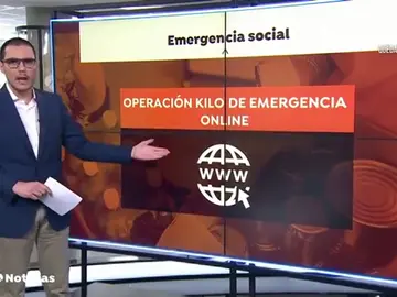 Se lanza una 'Operación kilo online' para reforzar la red asistencial y la labor de los bancos de alimentos Se lanza una 'Operación kilo online' para reforzar la red asistencial y la labor de los bancos de alimentos