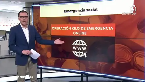 Se lanza una 'Operación kilo online' para reforzar la red asistencial y la labor de los bancos de alimentos Se lanza una 'Operación kilo online' para reforzar la red asistencial y la labor de los bancos de alimentos