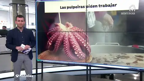 Las 'pulpeiras' reclaman volver a las calles de Galicia después de mes y medio paradas por el coronavirus Las 'pulpeiras' reclaman volver a las calles de Galicia después de mes y medio paradas por el coronavirus