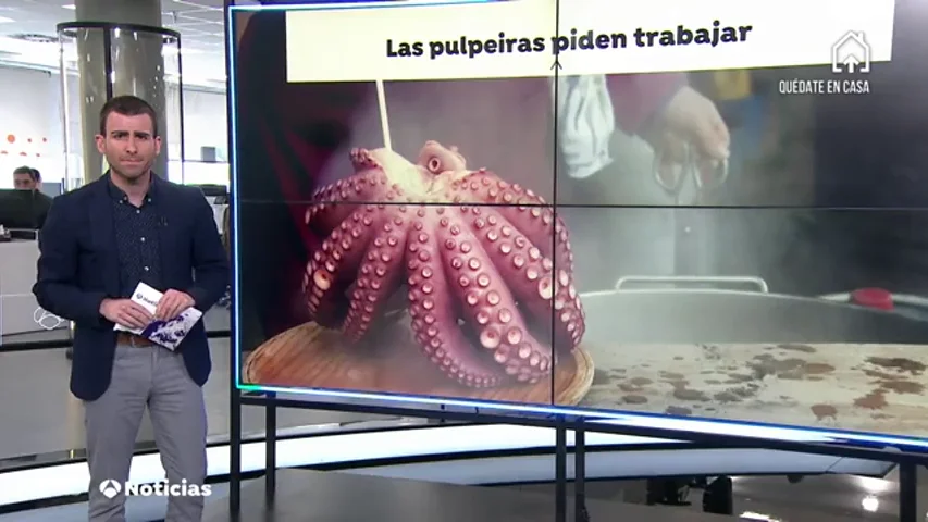 Las 'pulpeiras' reclaman volver a las calles de Galicia después de mes y medio paradas por el coronavirus Las 'pulpeiras' reclaman volver a las calles de Galicia después de mes y medio paradas por el coronavirus