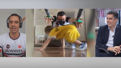Así entrena en confinamiento un triatleta que se prepara para el Campeonato Mundial de Ironman