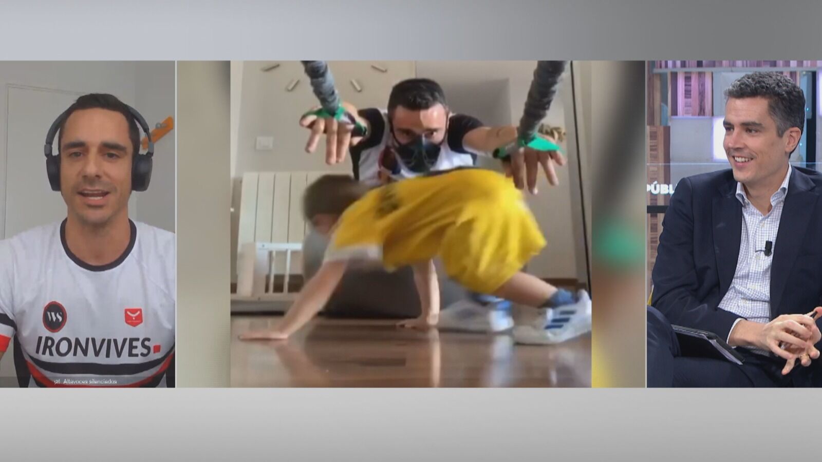 Así entrena en confinamiento un triatleta que se prepara para el Campeonato Mundial de Ironman