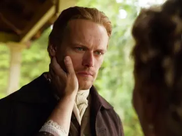 Sam Heughan como Jamie Fraser en 'Outlander' Sam Heughan como Jamie Fraser en 'Outlander'