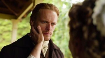 Sam Heughan como Jamie Fraser en 'Outlander' Sam Heughan como Jamie Fraser en 'Outlander'